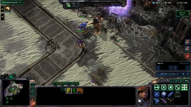 Прокачка Тайкуса - игра 2 - уровень 3 - престиж 1 - Кооп SC2LOTV смотреть онлайн