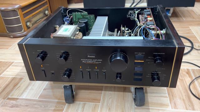 Sansui 607X decade 2 chỉ vàng, loa Pioneer vss 70 quá chất, Audio AG 0916517912 смотреть онлайн