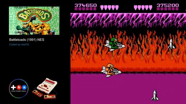 Battletoads (1991)  NES - 2 Players [TAS]