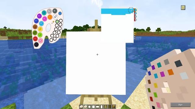 МОДЫ MINECRAFT! РИСОВАТЬ КАРТИНЫ! #minecraft смотреть онлайн