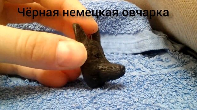 Мордочки собак из полимерной глины смотреть онлайн