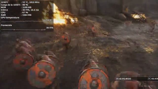 Benchmark For Honor en Ultra | AMD A8-7600 (Geforce GTX 1050Ti 4Gb) смотреть онлайн