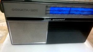 Краткий обзор. Приемник Соната-201 с модулем УКВ1 и УКВ2(FM) версии V6 виртуальный диапазон.