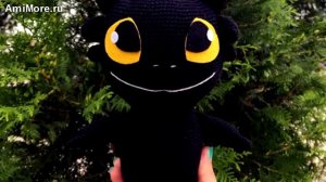 Амигуруми: схема Дракончик Беззубик. Игрушки вязаные крючком - Free crochet patterns.
