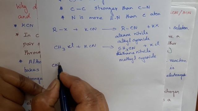 Haloalkanes react with KCN to form alkyl cyanides while AgNO3 forms isocyanides because..... смотреть онлайн
