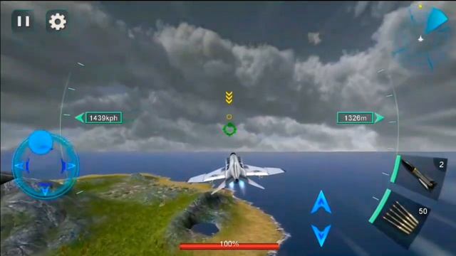 Sky Fighter 3d Game ||Let's Play with FAST GAMER || смотреть онлайн