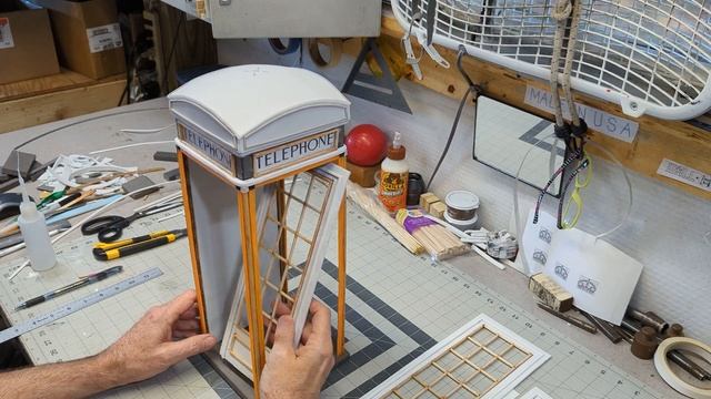 Scratch Building The Iconic 1926 K2 London Phone Booth смотреть онлайн