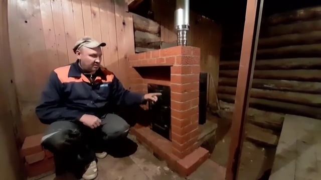 Банная печь "Радуга", установка смотреть онлайн