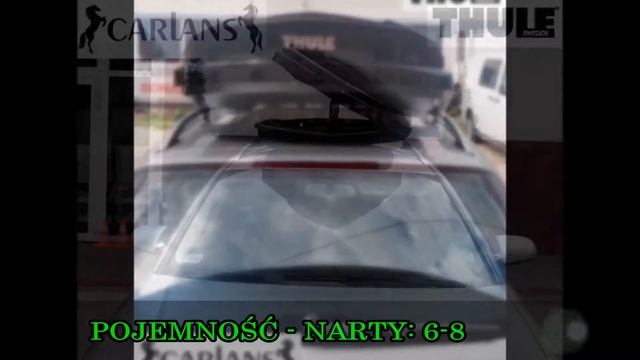 THULE Dynamic 900 box dachowy aerodynamiczny CARLANS смотреть онлайн