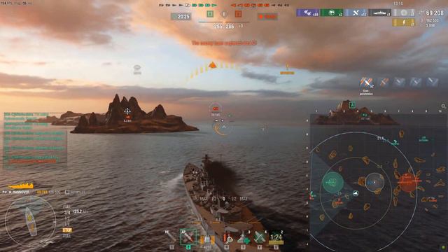[World of Warships] Grand Battles - Hannover смотреть онлайн
