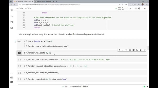 Root finding, classes of functions, and fancier annotation of plots (04 part a video 3 of 5) смотреть онлайн
