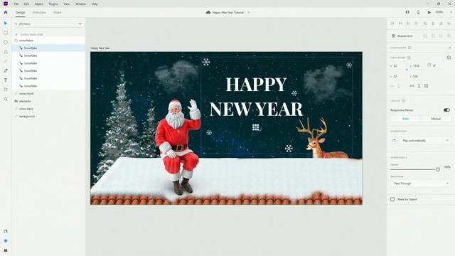 Happy New Year With Adobe Xd And Lottie