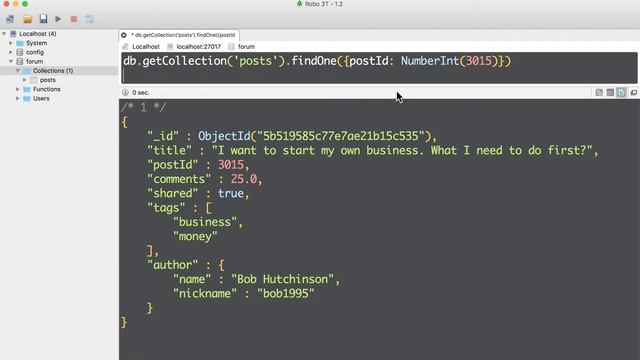 MongoDB Tutorial for Absolute Beginners : 21 Practice Finding Documents смотреть онлайн