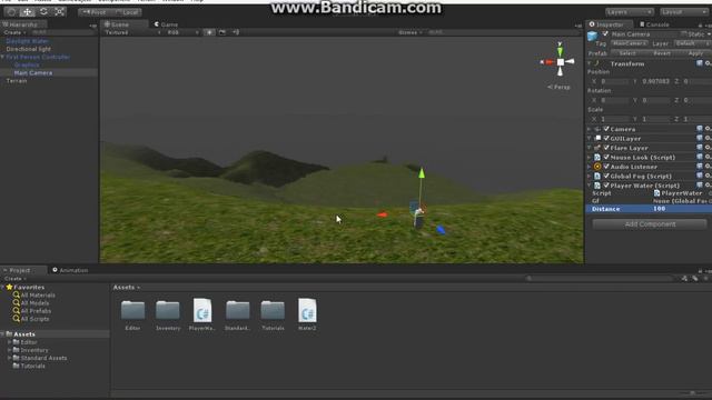 Как сделать подводные эффекты Unity 3D. смотреть онлайн