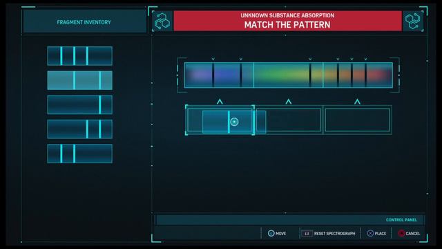 Marvel's Spider Man  PS4 GamePlay IDENTIFY THE UNKNOWN SUBSTANCE ABSORPTION MATCH THE PATTERN