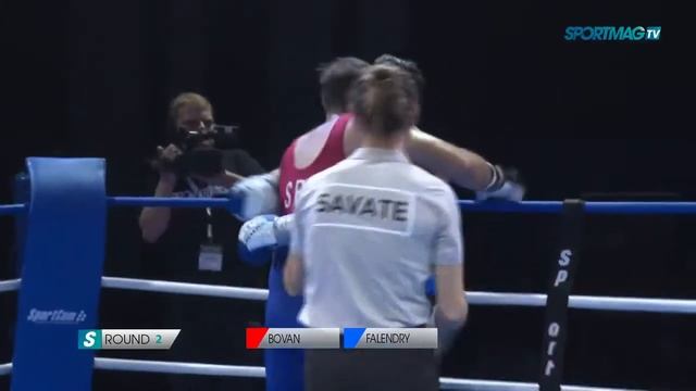 Savate Europe 2022 : Romain Falendry, puissant champion d'Europe смотреть онлайн