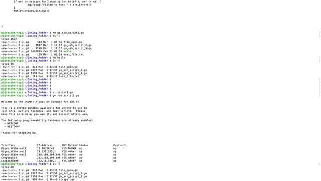 Using Golang to ssh to into Cisco devices смотреть онлайн