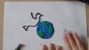 Композиция к 1 мая! Лепим из пластилина