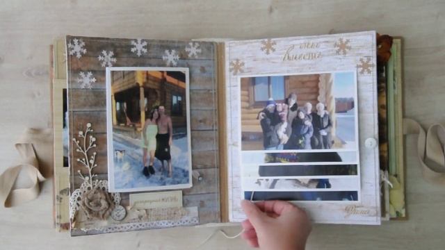 Скрапбукинг, альбом в эко стиле про дачу смотреть онлайн