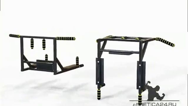Турник/ Брусья / Пресс 3в1 ЦЕЛЬНОСВАРНОЙ "М-09" Atletica24.ru смотреть онлайн