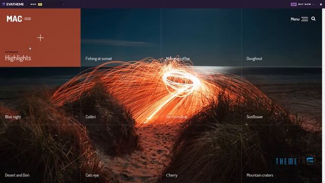 MAC - Photography Fullscreen WordPress Theme Russel Napier смотреть онлайн