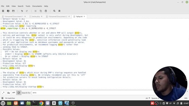 RESOLVIDO: Porque não consigo ver os erros no navegador no XAMPP com PHP смотреть онлайн