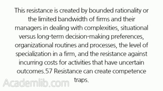 THE DYNAMIC CAPABILITIES PERSPECTIVE смотреть онлайн