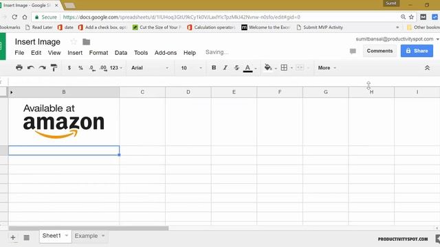 How to Insert an Image in a Cell in Google Sheets смотреть онлайн