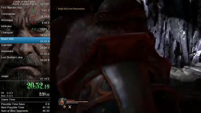 Lords Of The Fallen - Any% Current Patch Speedrun In 0:40:49 RTA