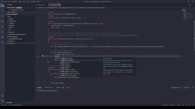 GraphQL + .Net Core using Hotchocolate v11 ( Part 2 - Mutations ) смотреть онлайн
