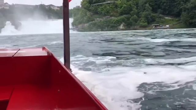 Rheinfall SwitzerlandРейнский водопад лето 2021.
