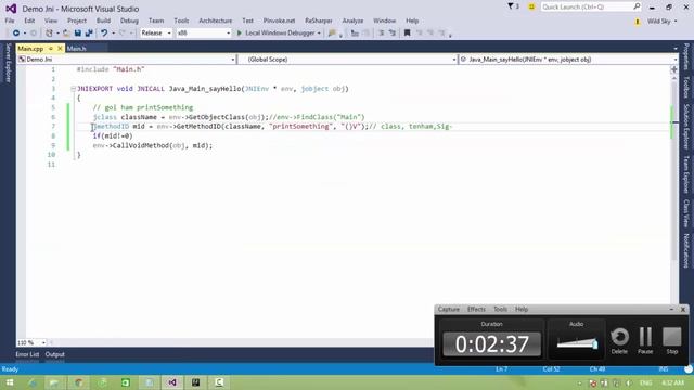 Java Native Interface-2 смотреть онлайн