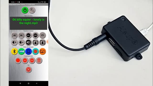 Aleup Media Player APP para controle remoto de placa bluetooth ALEUP смотреть онлайн