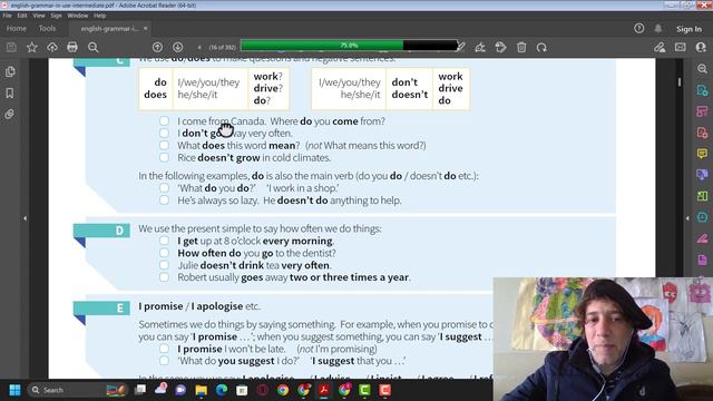 GRAMMAR IN USE LESSON N2 PRESENT SIMPLE EMAD ABU TAKIYA смотреть онлайн