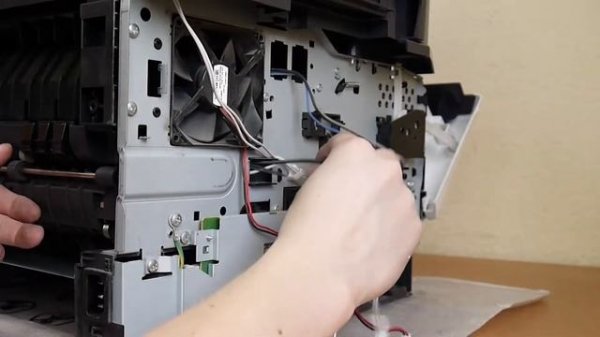 PRINT: Kyocera M2030dn. Замена печки.