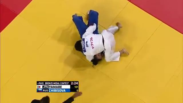 Kanae Yamabe vs Ksenia Chibisova World Judo Championships 2015 - Astana смотреть онлайн