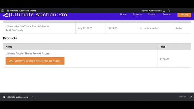 Best Wordpress Auction Theme - Ultimate Auction Pro - Video 1: Installation & Configuration смотреть онлайн