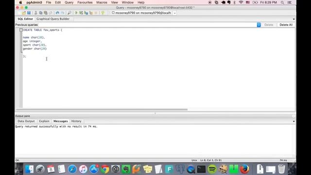 CREATE TABLE and import CSV Using PostgreSQL смотреть онлайн