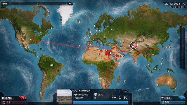 Plague Inc | Paint The World Red смотреть онлайн