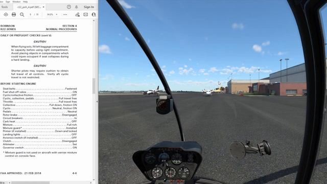 X-Plane 12 | Real R22 Helicopter Pilot Preflight Startup & Takeoff Tutorial | VR & First Impression смотреть онлайн
