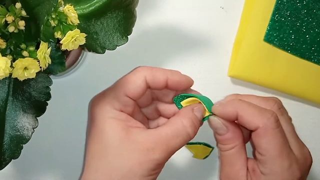Квадрат + треугольник = цветок из фоама, Square + triangle = flower of foamm, смотреть онлайн
