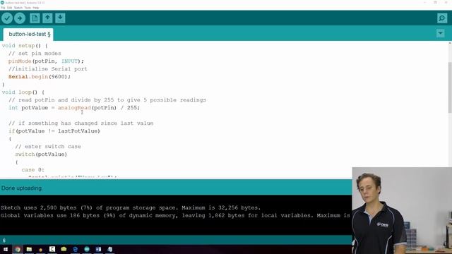 Arduino Workshop - Chapter Three - SWITCH CASE Statements смотреть онлайн