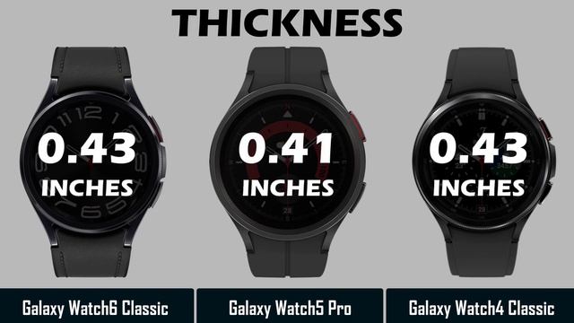 Samsung Galaxy Watch 6 Classic VS Watch 5 Pro VS Watch 4 Classic смотреть онлайн