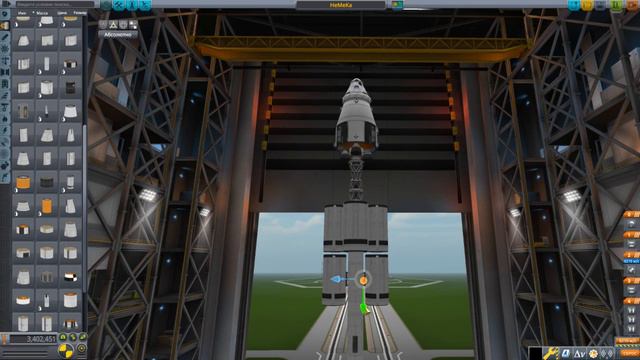 KSP 1.7 RSS  Новый межпланетный корабль.