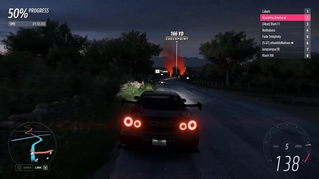 Forza Horizon 5 - Not a 2 Fast 2 Furious Nissan Skyline R34 GT-R (A-Class) смотреть онлайн
