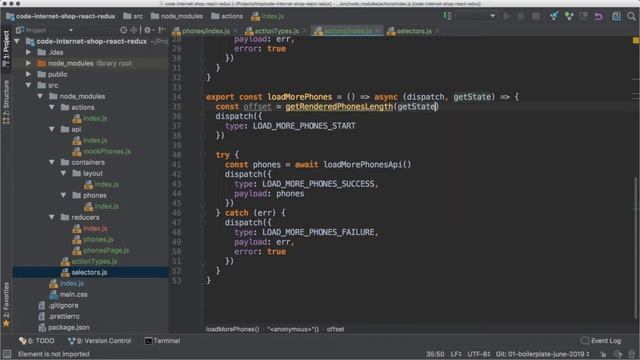 Магазин на React-Redux. Урок 7. Добавляем пагинацию смотреть онлайн
