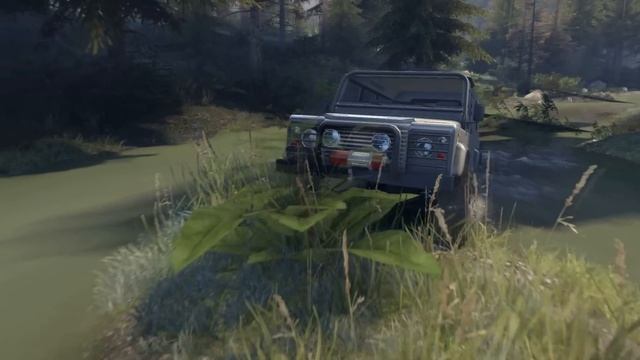 Spintires 2014 - Land Rover Defender 110 смотреть онлайн