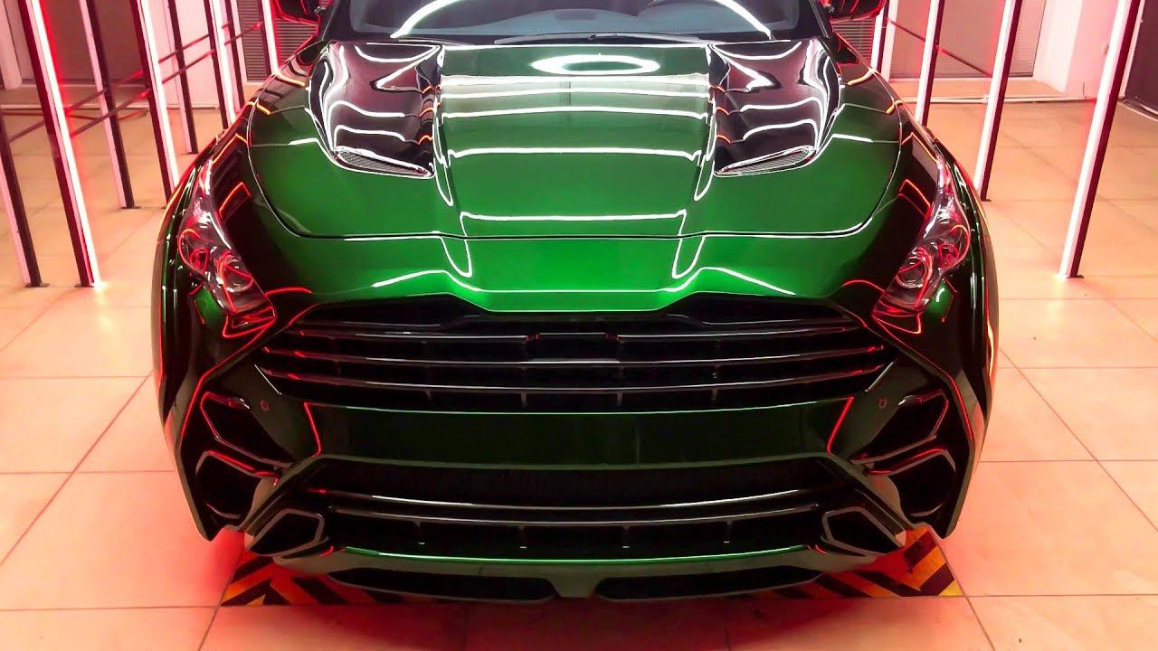 Первый зеленый Infiniti DRACO в России  Как вам цвет?