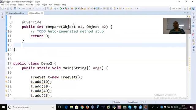 100.Customized Sorting using Comparator||TreeSet||Collections||Manohar Papasani смотреть онлайн
