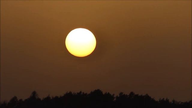 Красивый заход солнца 25 февраля 2021 / Sonnenuntergang am 25. 02. 2021. смотреть онлайн